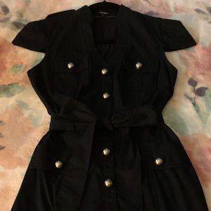 Military style dress